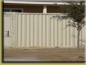 Storage Units Protect Building Materials from the Outside Elements